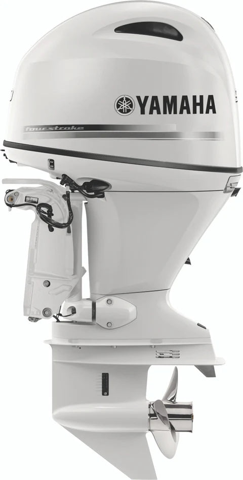 Yamaha F90XB2 90HP Outboard Motor - 25" Shaft - Pearl White