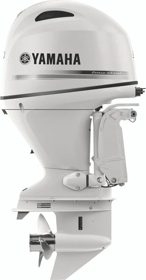 Yamaha F90XB2 90HP Outboard Motor - 25" Shaft - Pearl White