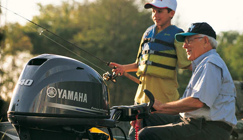 Yamaha F40LA 40HP Outboard Motor - 20" Shaft