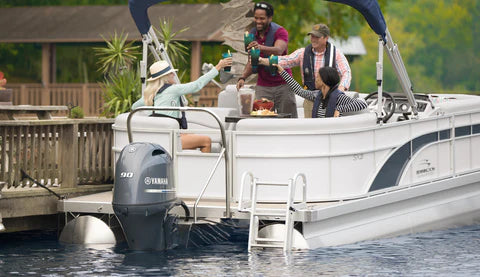 Yamaha F90LB 90HP Outboard Motor - 20" Shaft