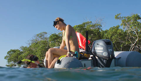 Yamaha F15LEHA 15HP Outboard Motor - 20" Shaft