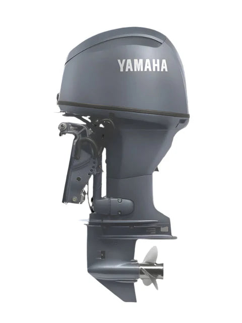 Yamaha F50LC3 50HP Outboard Motor - 20" Shaft - Matte Brown