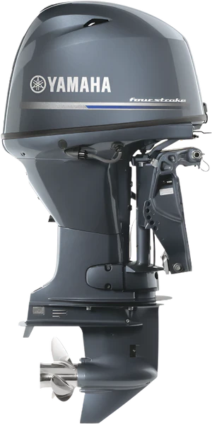Yamaha F50LC3 50HP Outboard Motor - 20" Shaft - Matte Brown