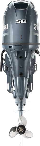 Yamaha F50LC3 50HP Outboard Motor - 20" Shaft - Matte Brown